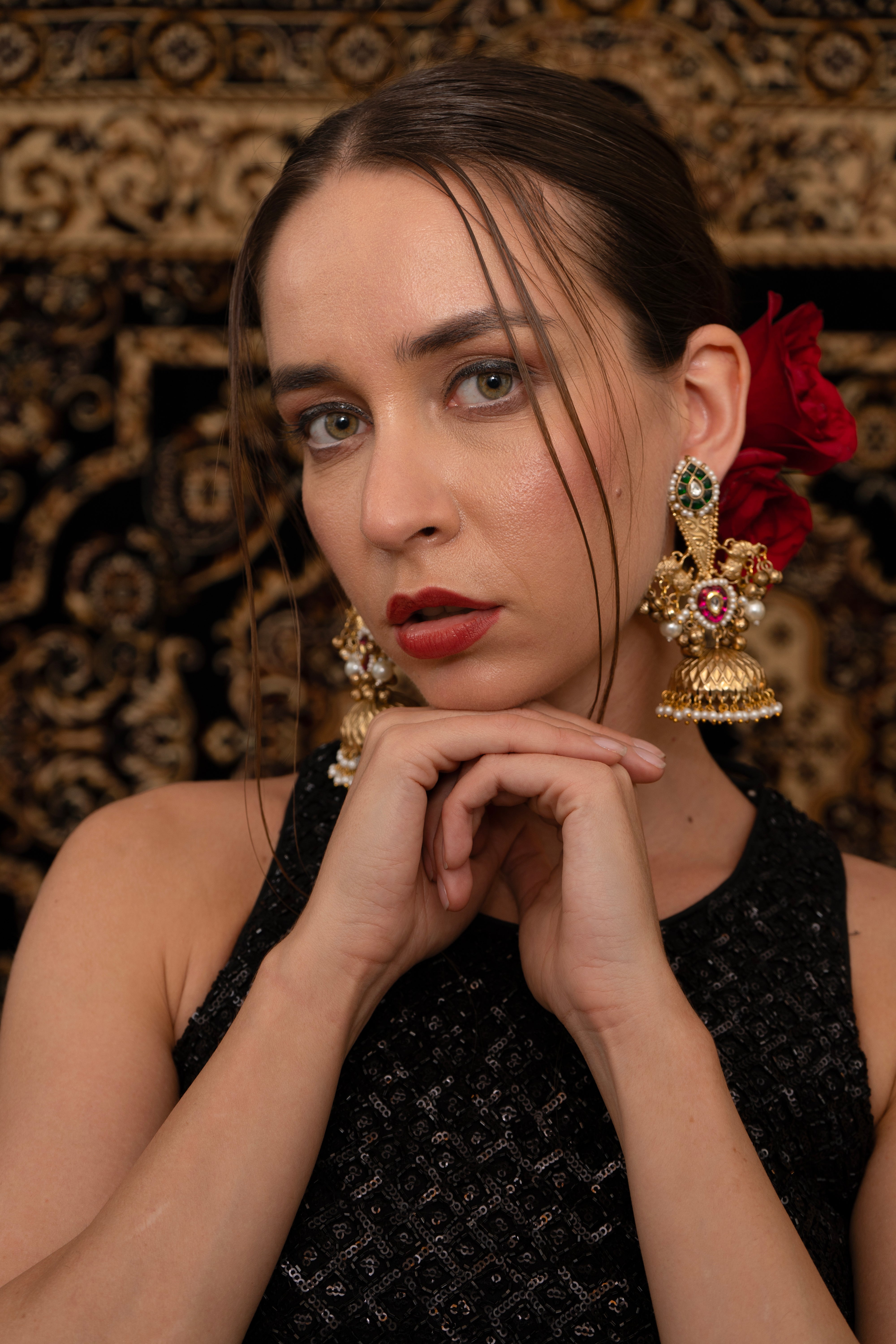 Asmaira jadau Earings